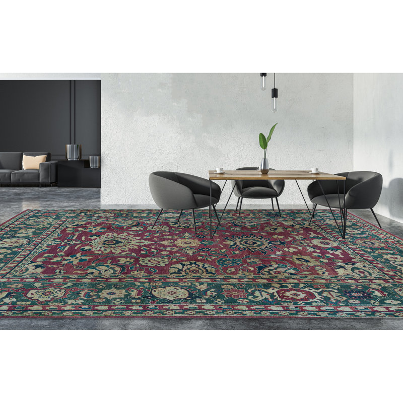 Wool Oriental Area Rug