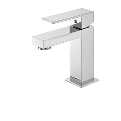 Tuscano Plan Clic Clac Mono Basin Mixer with Waste