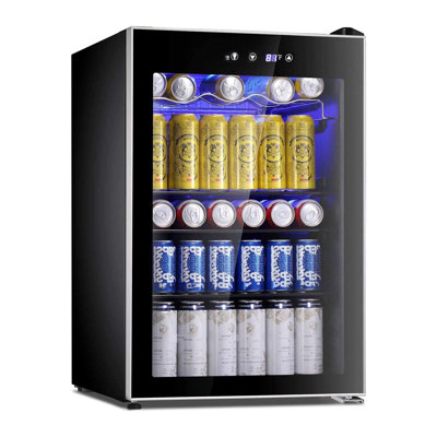 HAVATO Single Zone 20.28'' Freestanding 37 Bottle Wine & Beverage Refrigerator — FIN-0017608 | Fridge.com