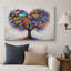 Œuvre d'art graffiti coloré, images de chambre d'enfant, impression sur toile encadrée-131636441-131636444