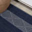 Tapis bleu marine / gris Braylyn-1076430637