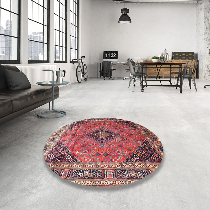 Oriental Indoor Rug, Round 3'