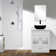 Arza 24'' Single Bathroom Vanity with Solid Surface Top with Mirror