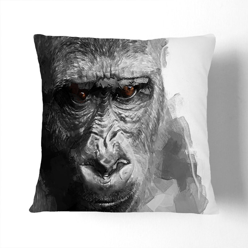 Square Throw Cushion, 40cm H x 40cm W x 15cm D
