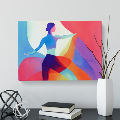 Woman In Watercolour Vol.2 - Wrapped Canvas