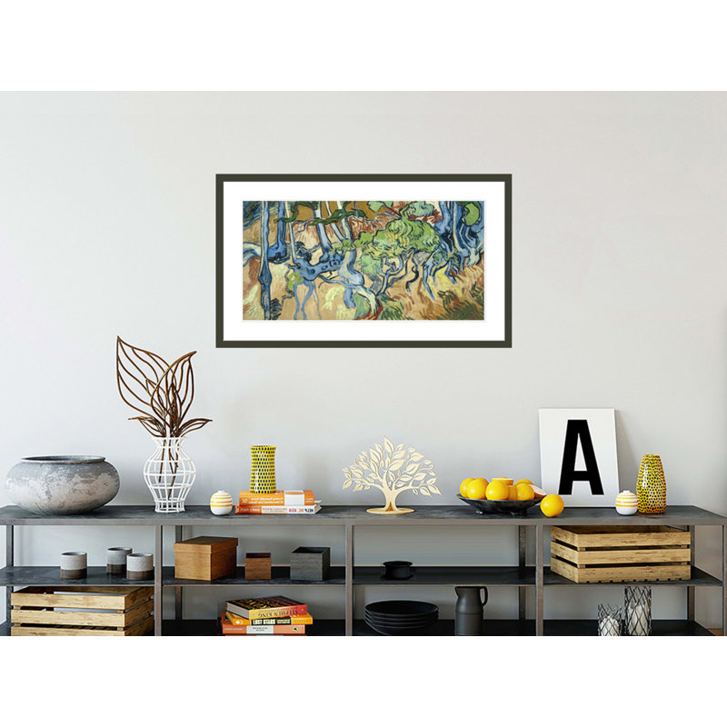 Arbre-racines par Vincent van Gogh, H 24,29 po x l 41,5 po