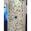 Mosaïque de galets vert pour mur et plancher 12 po x 12 po Jade