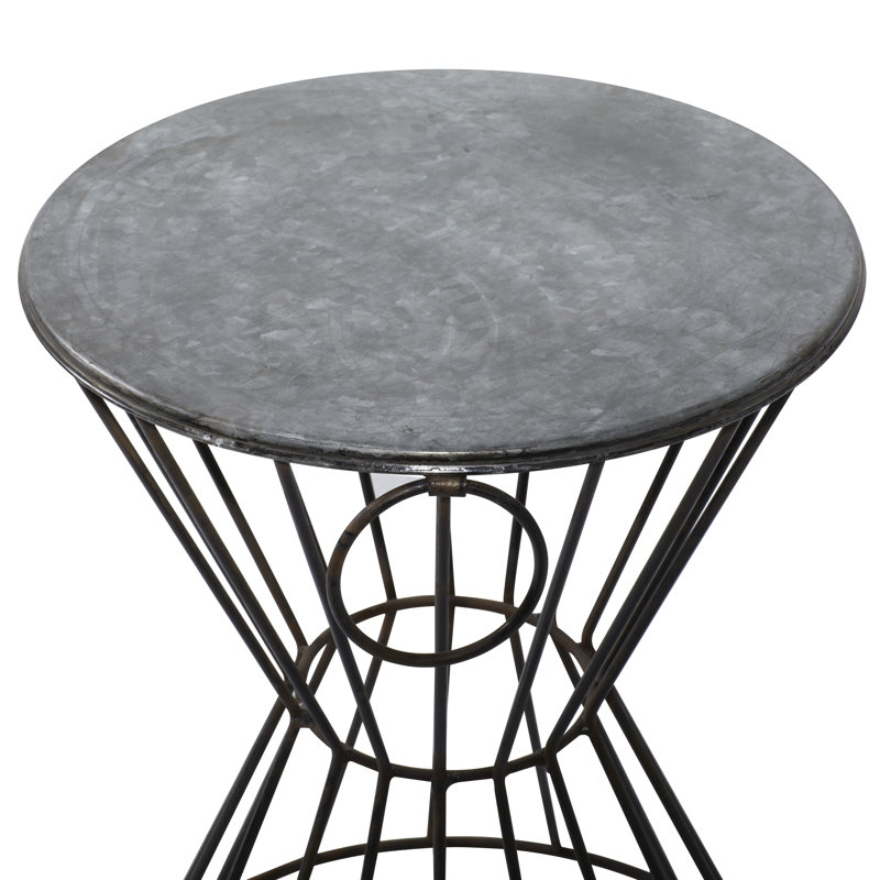 Lyndhur Iron Accent Stool