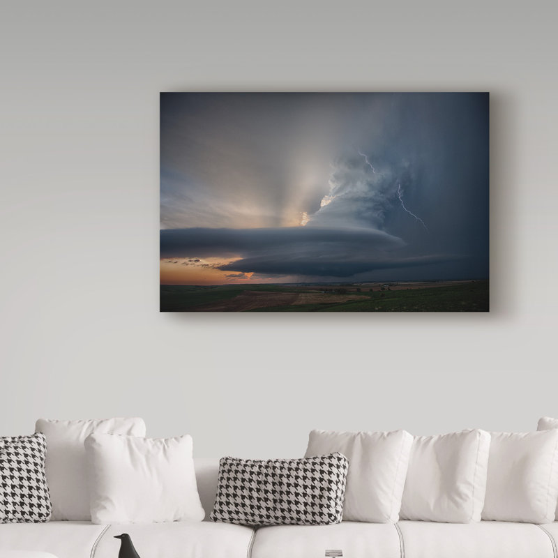 Hawken «Nebraska Summer», reproduction de photo sur toile tendue, H 12 po x l 19 po x P 2 po