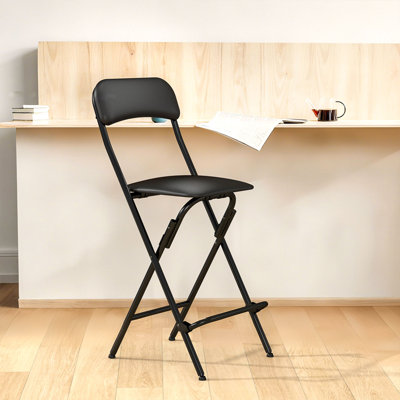 Vinyl Padded Folding Bar Stool Folding Chair