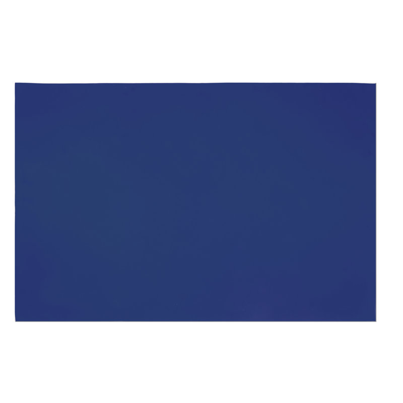 Panama Rectangular Solid Colour Tablecloth, 140cm W x 180cm L, Blue