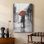 Attrapé sous la pluie - galerie Cavas sur mesure