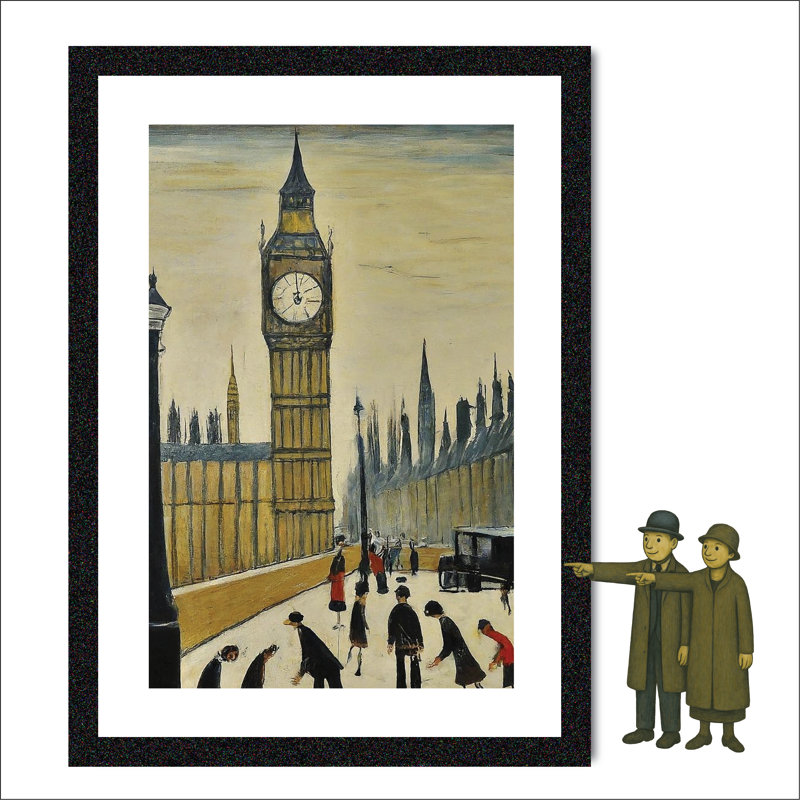 Abeline Single Picture Frame Print
