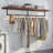 Julen Iron Adjustable Wall Mounted Clothes Rack
