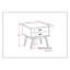 Draper - Table d'appoint Mid Century - Brun auburn moyen-1900733462