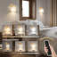 Acrylic Flush Mounted Sconce
