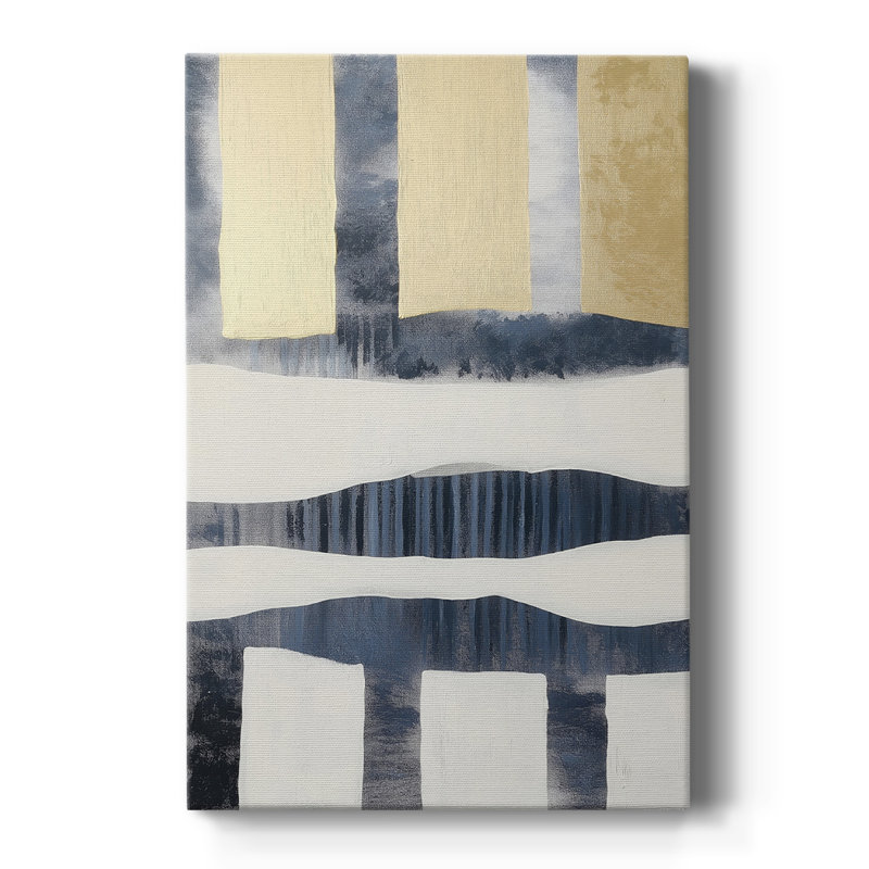 Série ABSTRACT DCCDXCII - Cavas de galerie sur mesure, H 18 po x l 12 po