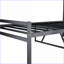 Structure de lit plateforme simple en métal avec tête de lit - Aucun sommier requis, conception noire robuste pour les chambres à coucher