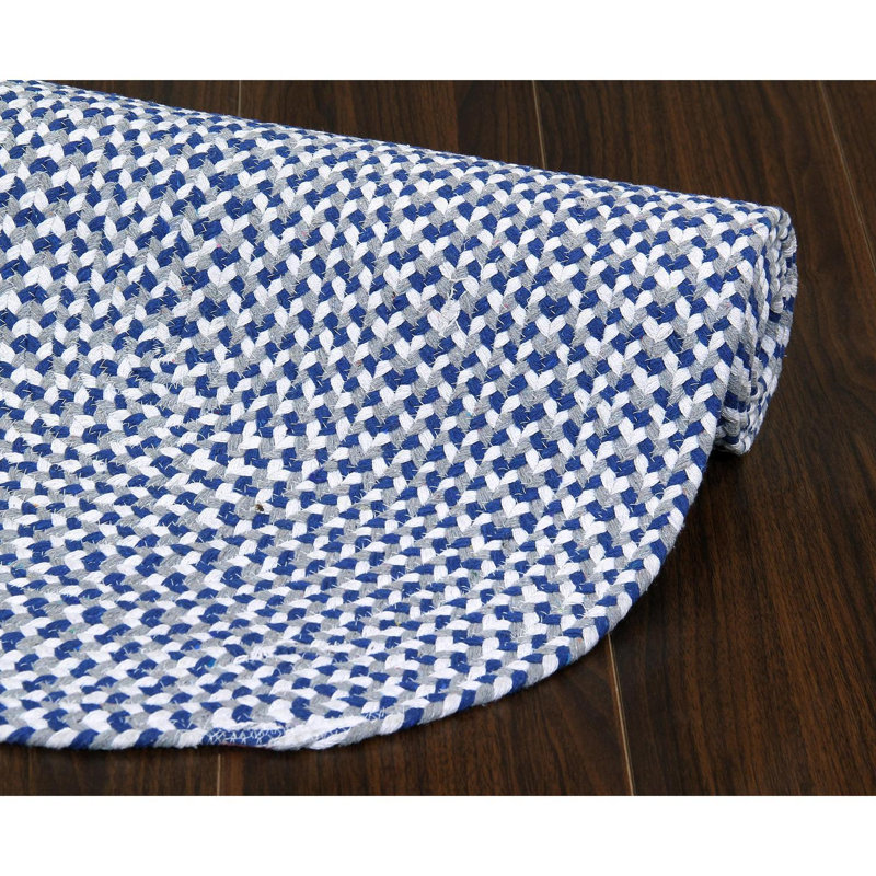 Tapis tressé à la main Tariffville, Rond 6 pi