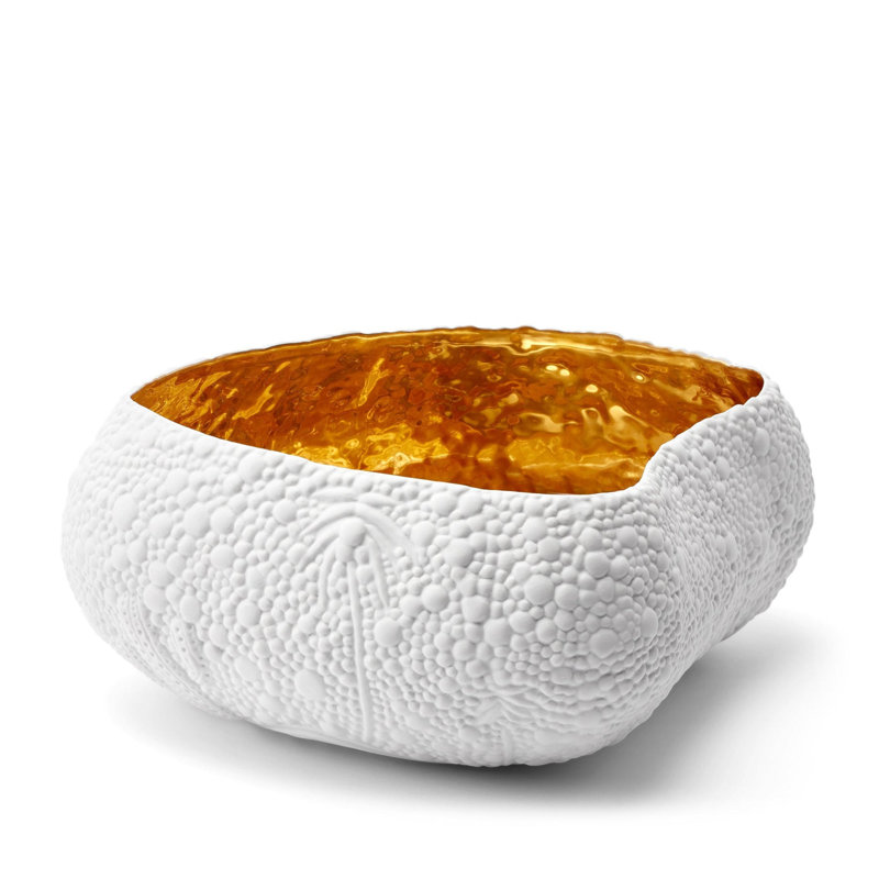 Haas Brothers 24k Gold Fruit Bowl