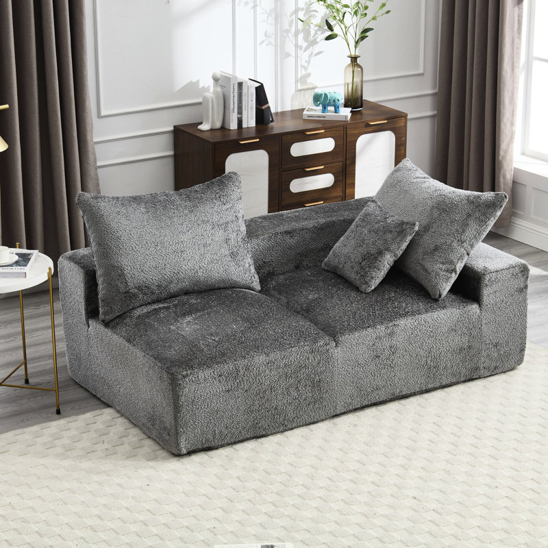 Le tissu confortable en chenille pour deux personnes, qui répond à votre confort et à votre détente, requiert un style de vie relaxant