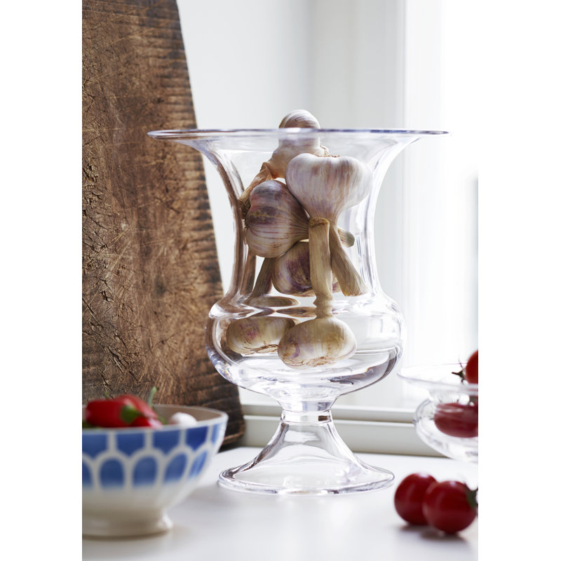 Old English Handmade Glass Table Vase
