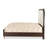 Belmont Place King Upholstered Bed - Cream/Espresso-93331251