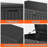 Emperic Design 53.37'' W 150 Gallon Water Resistant Resin Lockable Deck Box-126754859-98429596