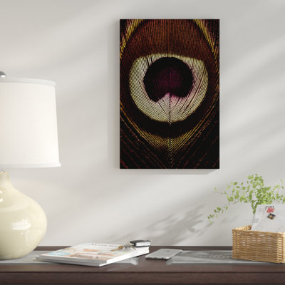 «Bronze Peacock Feather», reproduction de photo sur toile