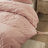 Romantic Floral 3-piece Bedding Set, Soft Polyester Comforter With Puffy Texture, Pink, Full/queen