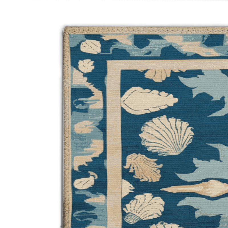 Tapis turc intérieur / extérieur beige, Rectangulaire 2 pi x 3 pi
