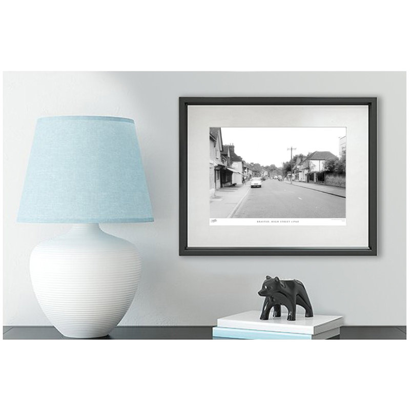 Brasted, High Street C1960 - Single Picture Frame Print, 40cm H x 50cm W x 2.3cm D