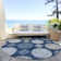 Maliana Washable Geometric Indoor / Outdoor Rug