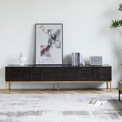 Crédence de rangement moderne 78,7 po