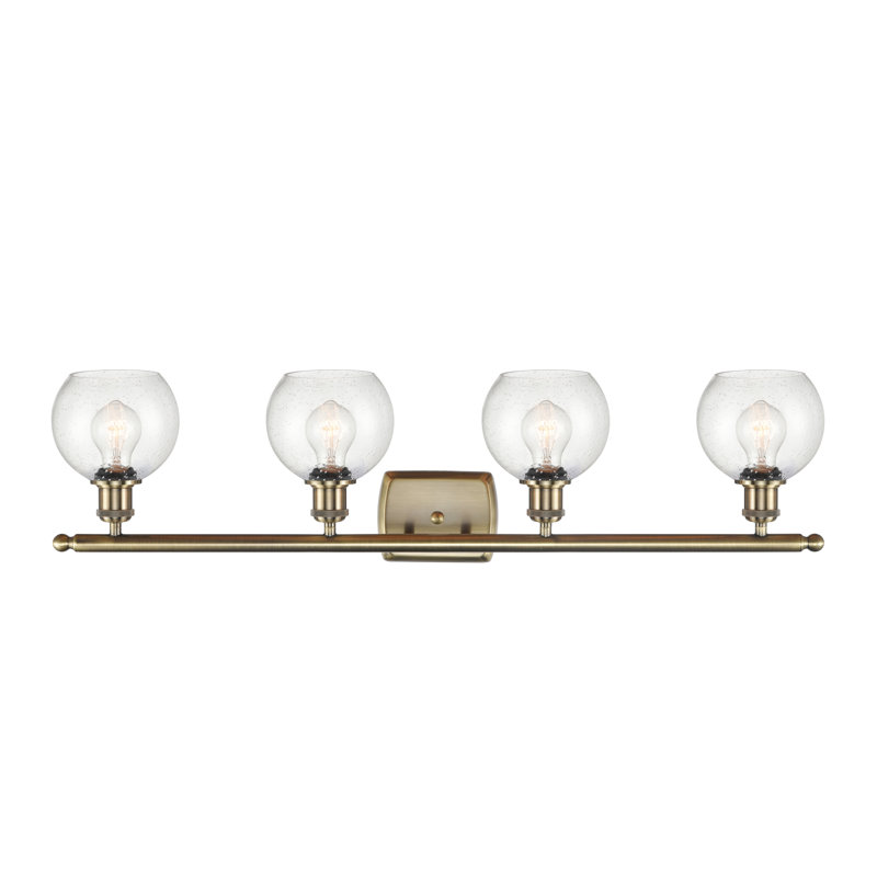 Cindi 4 - Light Vanity Light, Antique Brass, No Bulb Included