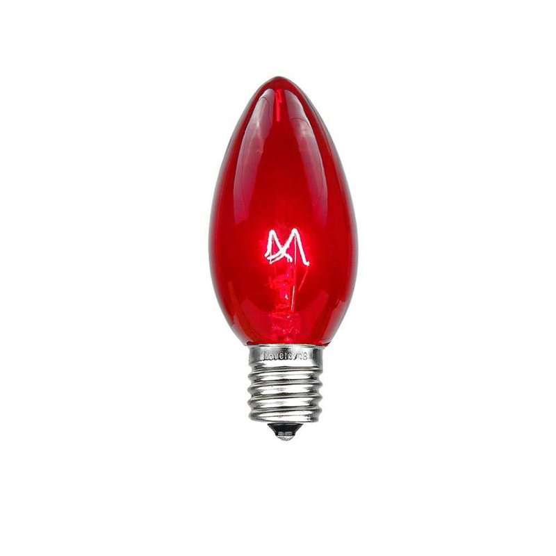 Lampe de noël 25 lumières de chaîne, Rouge, 100, 120"