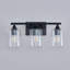 Luminaire de meuble-lavabo industriel avec abat-jour cylindrique en verre transparent-133344725-133344728