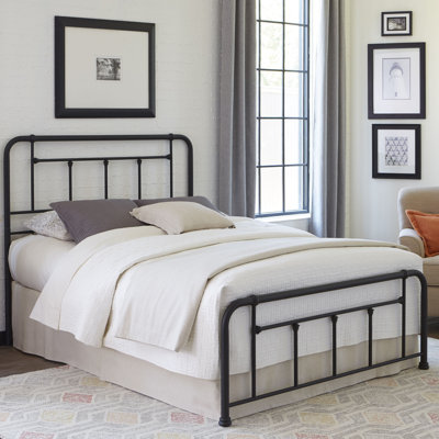 Accetta Metal Open-Frame Bed