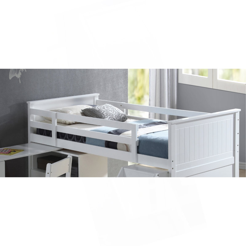 Ensemble de lit mezzanine simple Wyatt
