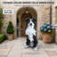 Statue de jardin 17,3 po Border Collie