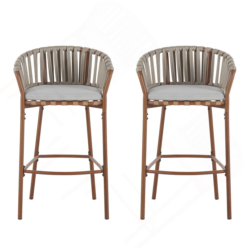 Ensemble de 2 tabourets de bar Lodi