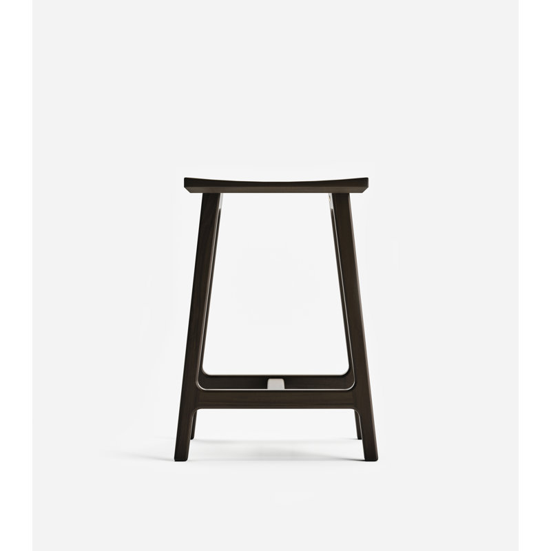 Coyotepe Saddle Stool, Coffee, Counter Stool (24" Seat Height)