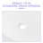 24"X16" White Ceramic Rectangular Vessel Bathroom Sink-123428818