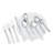 Dominion 12 Piece Serving Spoon Set