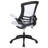 Jayetta Mid-Back Mesh Swivel Ergonomic Office Chair with Flip-Up Arms-756917256-756917259
