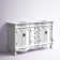 Mannie 60'' Double Bathroom Vanity with Engineered Marble Top