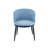 Swayzee Fabric Dining Chair with Iron Legs-973512696