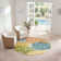 Armone Machine Woven Floral Indoor / Outdoor Area Rug