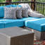 9 coussins extérieurs de 5 pièces pour meubles de patio-440340213