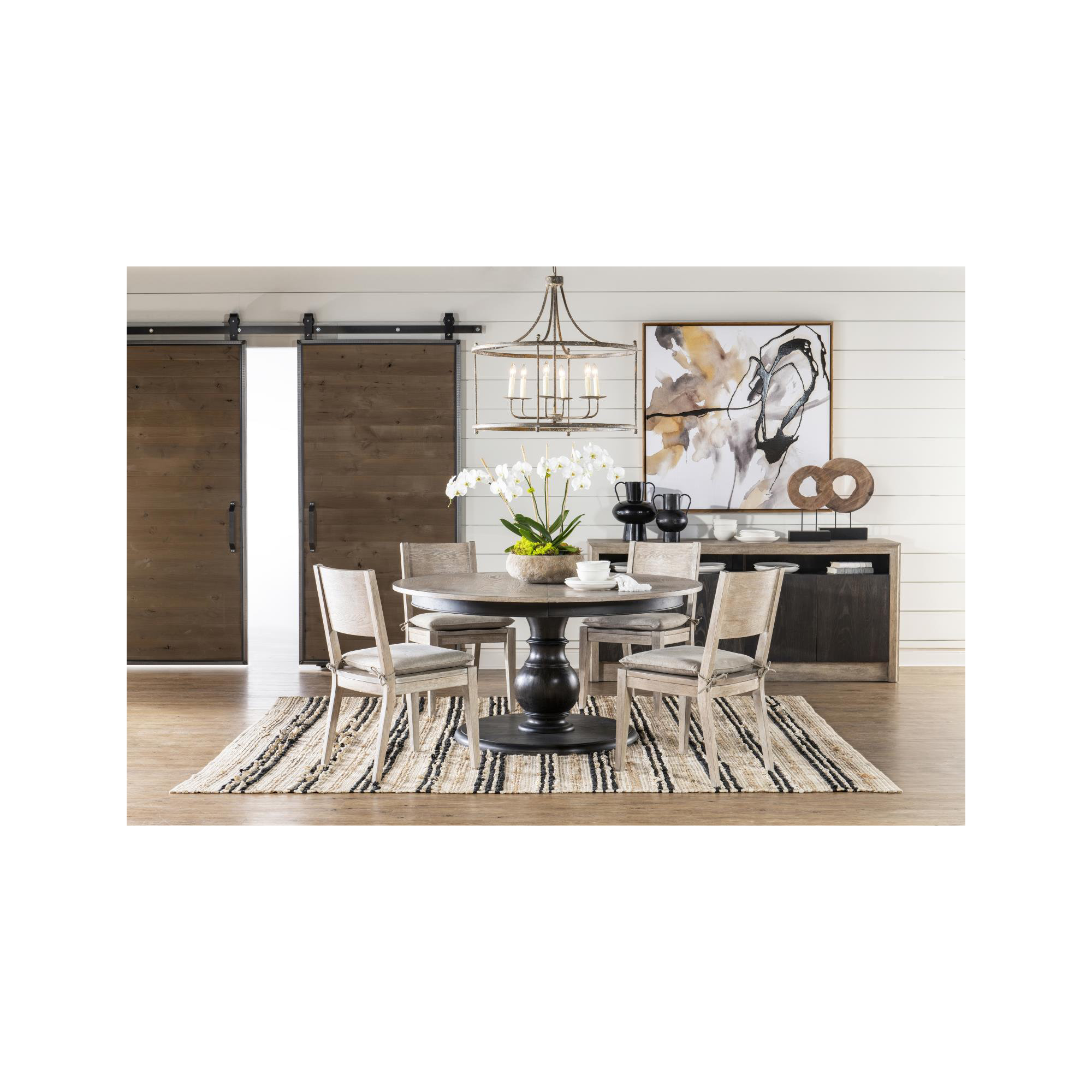 Dianelly COUNTER HEIGHT LADDER BACK CHAIR